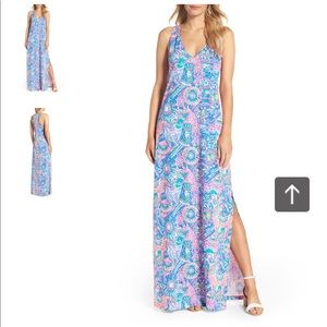Lilly Pulitzer Kerri Maxi Dress in No Prob Llama